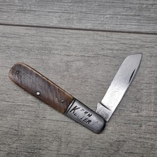 Antique E.C. Simmons Keen Kutter USA Bone Jack Pocket Knife Strong Snap picture