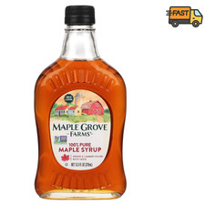 Maple Grove Farms Pure Maple Syrup 12.5 oz 100% Real Maple Sweetener picture