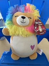Jazwares Squishmallows HugMees Leonard Lion Plush 10in Polyester Tags 2023 picture