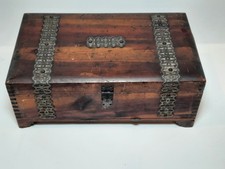 Pilliod 1940s, Jewelry Box Cedar Wood ART BOX, Swanton Ohio.