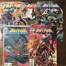 Batman Odyssey Neal Adams 1-5 Complete Mini Series DC Comics high grade  picture