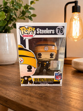 Funko Pop NFL Football Pittsburgh Steelers Ben Roethlisberger #76 + Protector picture