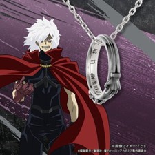 U-TREASURE My Hero Academia Tomura Shigaraki Silver 925 Necklace Black Coating picture