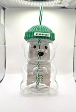 2025 Glass Starbucks Bearista Bear Cold Cup Holiday Limited Edition New picture
