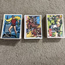 1989 Topps Batman 66' Deluxe Reissue Edition Set Black/blue/red NO #1 Batman picture