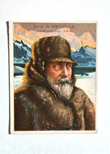T118 #19 Geo. W. Melville Rear Admiral U.S.N, World's Greatest Explorers, VG-Ex picture