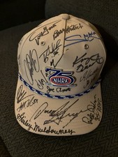 23 Nhra 75th Anniv SIGNED Hat Shirley Muldowney Don Garlits Prudhomme John Force picture