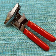 Vtg SWING-A-WAY Swing Away Can & Bottle Opener Red Handle USA picture