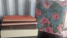 Lot Of 5 Vintage Photo Albums-High School Pics, Vacations, Wedding, Family-70's picture