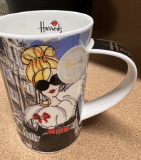 Harrods London Mug Fine Bone Glamorous Girls with tags picture