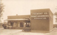 H94/ Canon City Colorado RPPC Postcard c1910 Fremont Fruit Storage124 picture