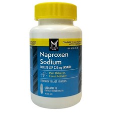 Generic ALEVE -  Naproxen Sodium Tablets NSAID, 220mg - 400 Caplets picture