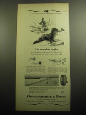 1958 Abercrombie & Fitch Fishing Equipment Ad - The complete angler picture