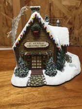 Hawthorne Village Thomas Kinkade St. Nicholas Christmas Shop 79980 picture