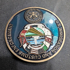 U.S. Immigration and Customs Enforcement (ICE) Veterans Challenge Coin picture