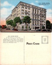 Washington D.C. DC Hay Adams House Sixteenth & H. Sts Hotel Postcard 71491 picture