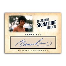 Bruce Lee ACEO Replica Autograph ACEO Novelty Collectible Card picture