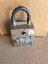 VTG Multacc Mechanical Combination Lock Box Numbered Changeable Wheels Obsolete picture