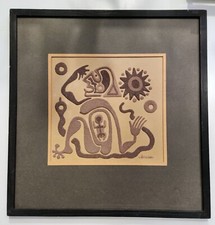 Rare Earth Mother by Chethlahe with Inscription on the back picture