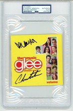 Naya Rivera & Cory Monteith ~ Signed Glee The Music Season One CD ~ PSA DNA picture
