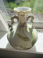 Vintage Nippon Porcelain Vase 1920-1930, Approximately 6in High 5in Diameter. picture