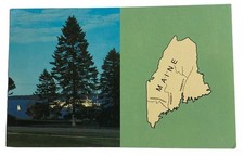 Pine Tree Post Card Club ~ Portland Maine ME ~ Vintage 1980s Postcard picture