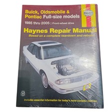 Haynes Repair Manual Buick Oldsmobile Pontiac 1985-2005 Full-Size FWD 19020 New picture