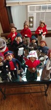Vintage Byer’s Choice Carolers 11 Different, Some With Tags picture