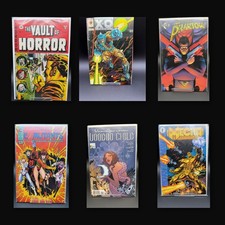 Indie Lot 6 X-O Manowar 0 Vault of Horror 6 Phantom 1 Ex-Mutants 1 Mecha Special picture