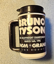 Bruno Tyson WBC Heavyweight Championship MGM Grand Las Vegas 1996 Mug w/ Lid picture