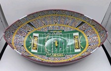 Vintage 1990s Planters Mr. Peanut Football Snack Bowl Collectible picture