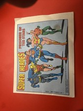 1979 Post Cereal Promo Superheroes Prisoner Of The Stars picture