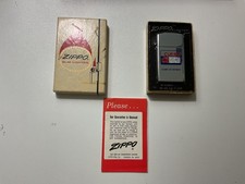Vintage 1973 Clark Materials Equipment Advertising Chrome Slim Zippo Lighter New picture