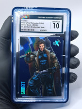 2024 Marvel Fleer Ultra Wolverine Gambit #EX56 eX Century Credentials Now CGC 10 picture
