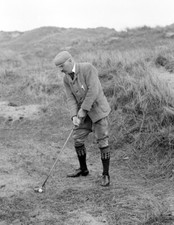 1901 Golfing at Tramore, Ireland Old Photo 8.5