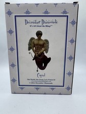 December Diamonds CUPID 2016 RARE Merman-Angel Ornament, Retired, NIB picture