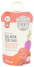 Serenity Kids Food Baby Salmn Teriyaki 3.5 Oz Pack Of 6 picture