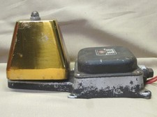 Sperti Faraday Cowbell Alarm / Fire Bell ----- Works see video picture