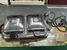 White Cross Twin Waffle Iron No. 666 picture