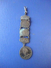 1905 Knights of Pythias Metal Bracelet With Grand Chief, Chancellor Illustrated picture