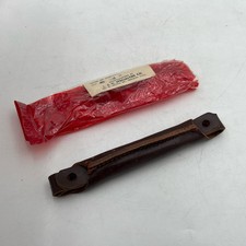 Machinist Tool Chest Box REPLACEMENT LEATHER HANDLE Antique VTG NOS 1945 WW2 New picture