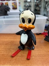 1972 CHILLY WILLY / WALTER LANTZ PENGUIN ON SKIS COIN BANK ROYALTY INDUSTRIES picture