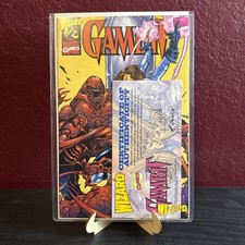 Gambit 1/2 Wizard Marvel W/COA Limited Edition Original Wizard Cover NM picture