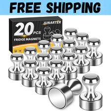 20x Fridge Magnets For Whiteboard Refrigerator Magnets Small&Strong Metal Magnet picture