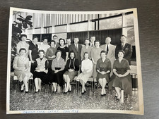 1958 Canoga Park Valley Federal Saving & Loan Employee Picture 8x10'' picture