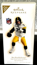 HALLMARK 2009 BEN ROETHLISBERGER SUPER BOWL CHAMPION ORNAMENT LTD QTY  picture