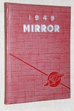 1949 Pandora High School Yearbook Annual Pandora Ohio OH - Mirror picture