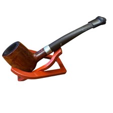 Peterson Barrel Smooth Briar Nickel Band P Lip Estate Tobacco Pipe Ireland picture