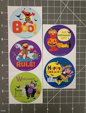 5-PCS SESAME STREET HALLOWEEN 2.5