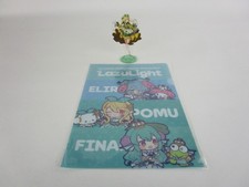 Nijisanji EN x Sanrio Characters Lazulight Pomu Rainpuff Folder & Acrylic Stand picture